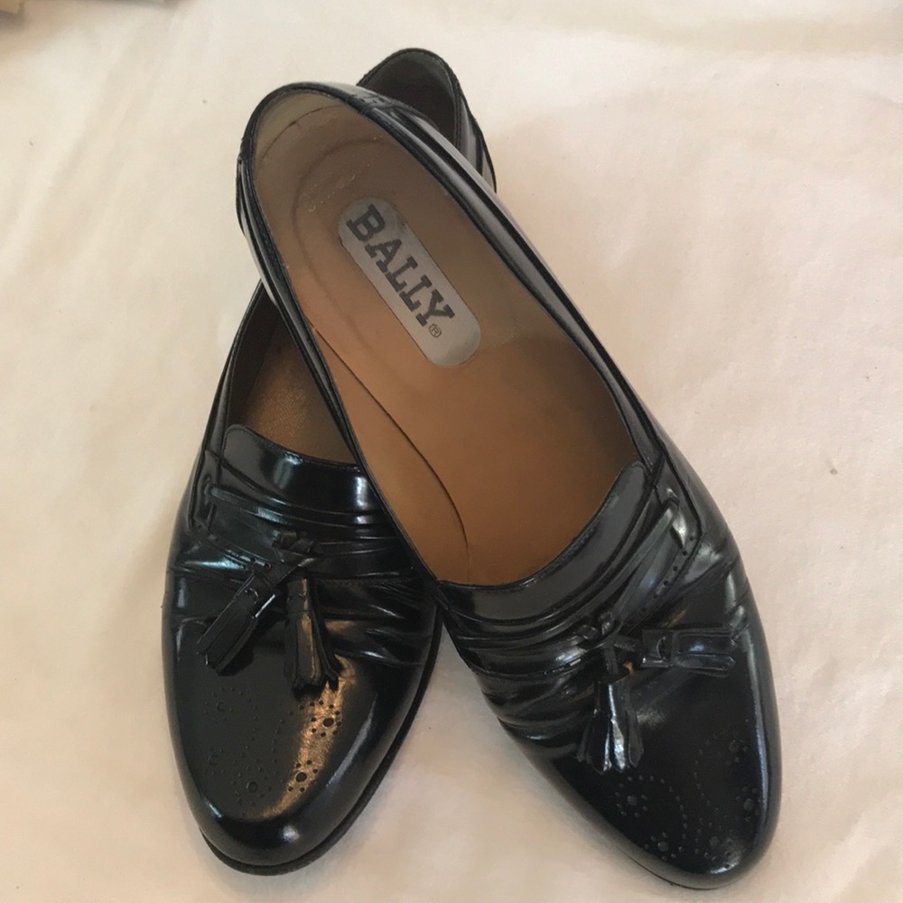 Bally Brisbane Tassel Loafers Black
